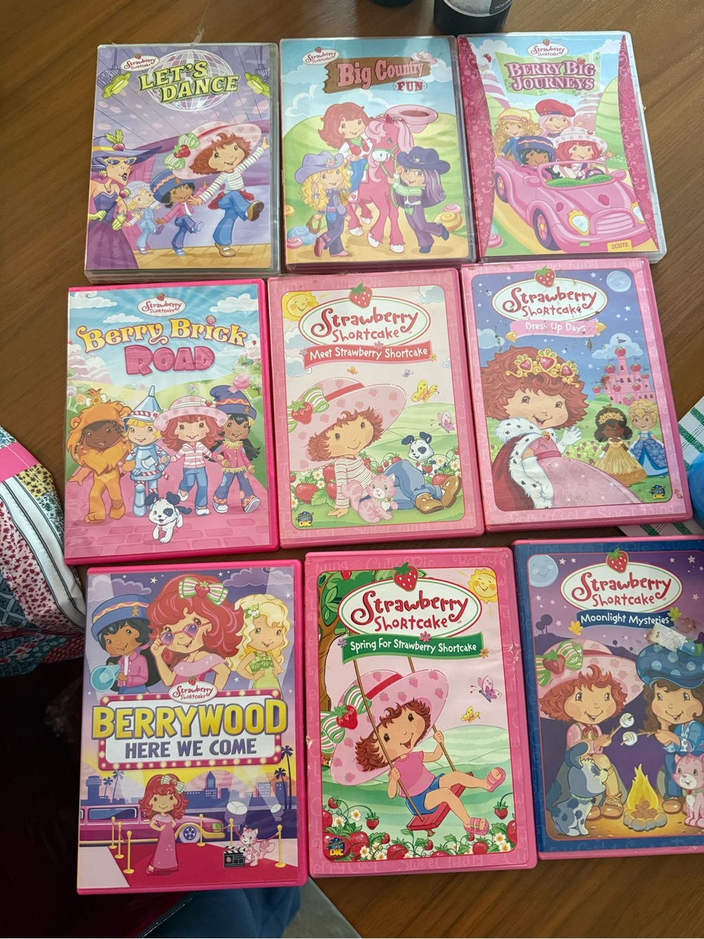 Strawberry Shortcake DVD Collection Lot